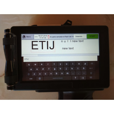 Pantalla táctil de marcador manual ETIJ Hand 25.4