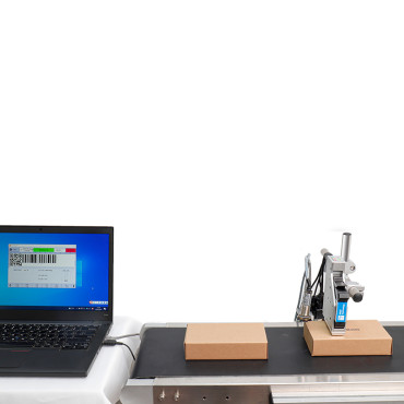 cabezal de impresión 12,7mm independiente, control remoto PC o Tablet