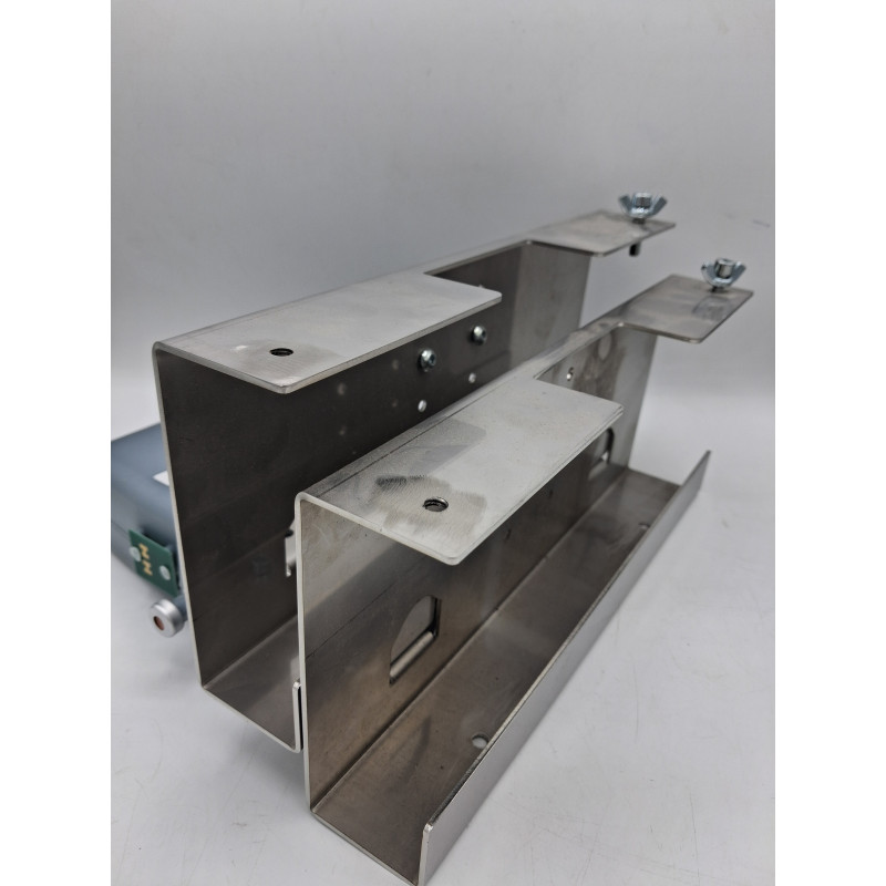 Soporte inox para depósito bulk doble SEQ-PLT2